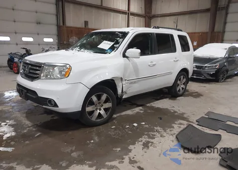 2012 Honda Pilot Touring from USA, damaged, VIN 5FNYF4H90CB026907